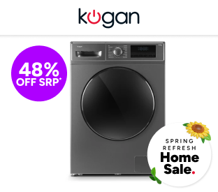 Kogan 10kg Front Load BLDC Inverter Washing Machine (Graphite) Product Image