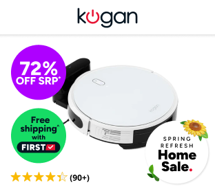 Kogan SmarterHome™ LX14 Laser Robot Vacuum Cleaner and Mop Product Image