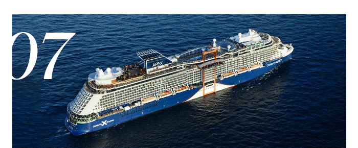 7. Celebrity Cruises