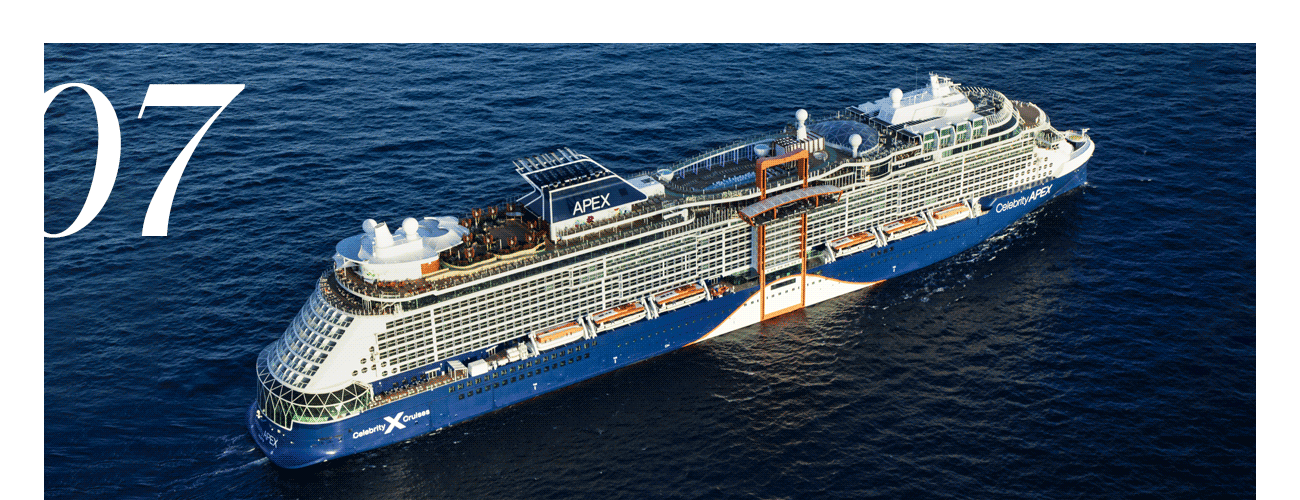 7. Celebrity Cruises
