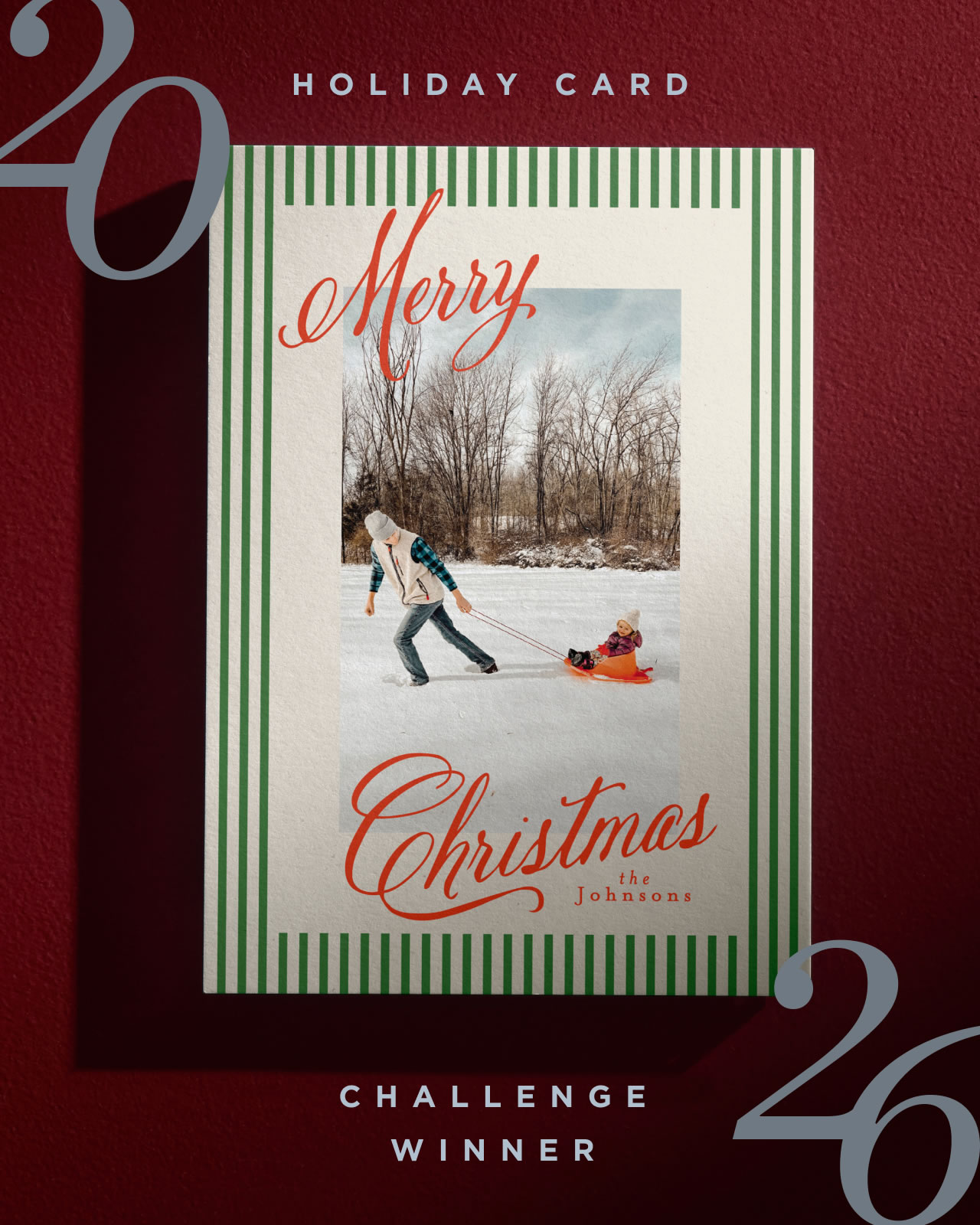 Holiday Card Challenge Winner