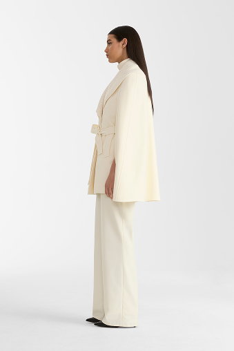 SUSIE Wool cape