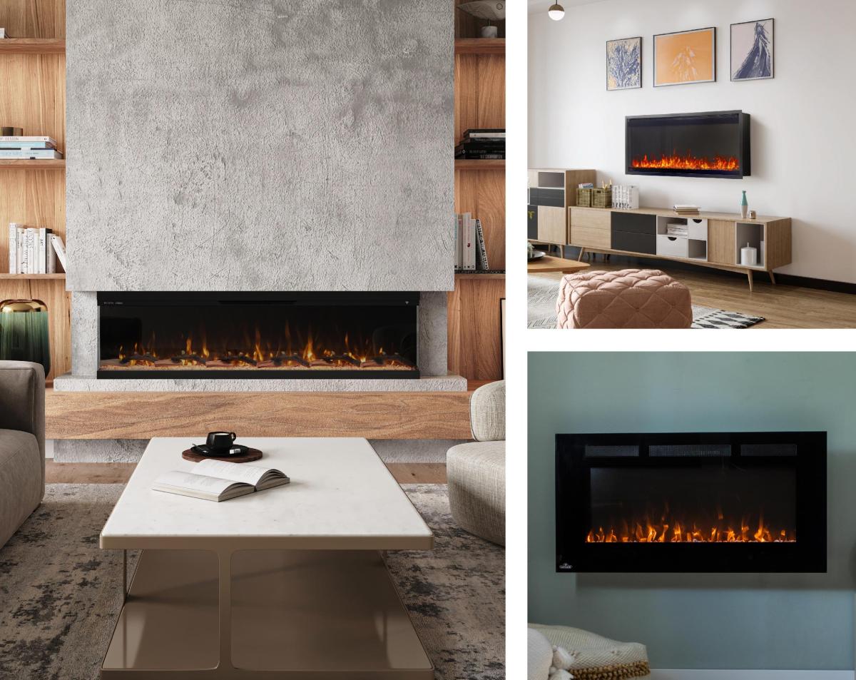 Wall-mounted Fireplaces