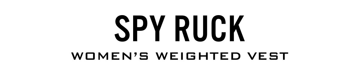 Spy Ruck: Women's Weighted Vest