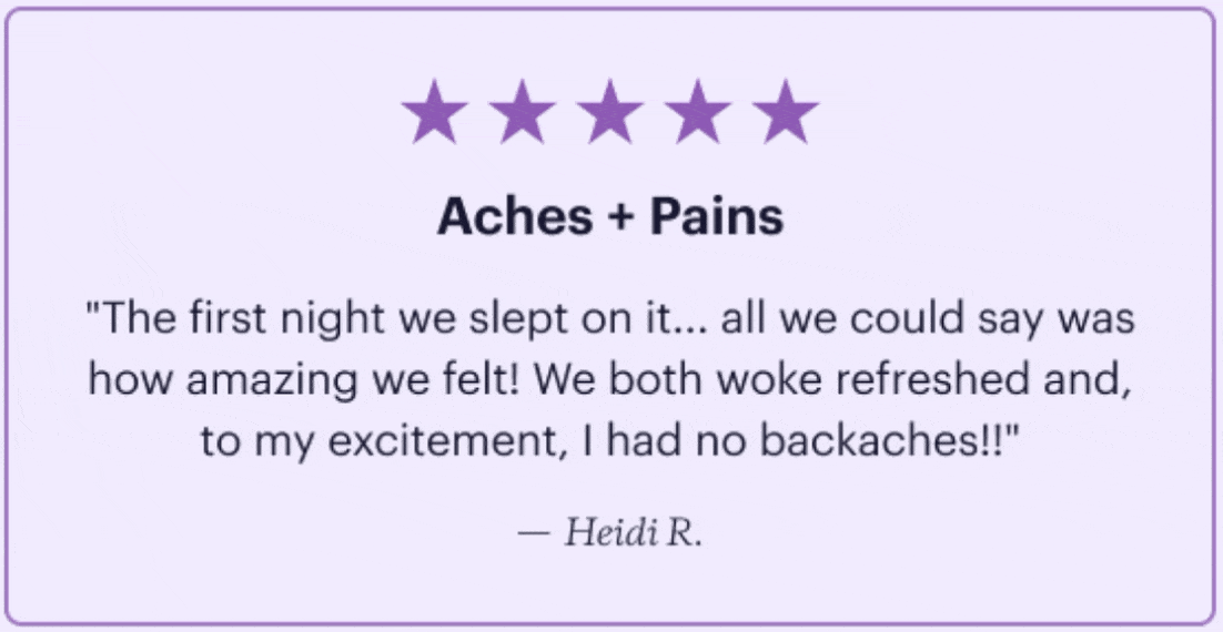 5 star review examples