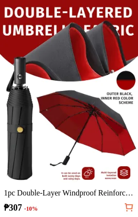 1pc Double-Layer Windproof...