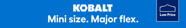 KOBALT Mini size. Major flex.