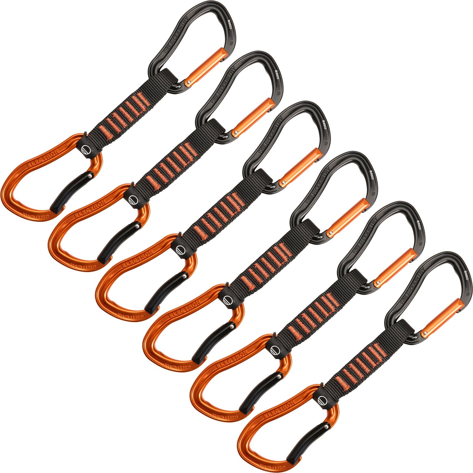 Wild Country Electron Sport Quickdraw Set | Orange/Black