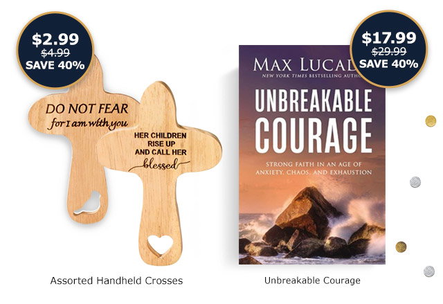 Assorted Handheld Crosses | Unbreakable Courage