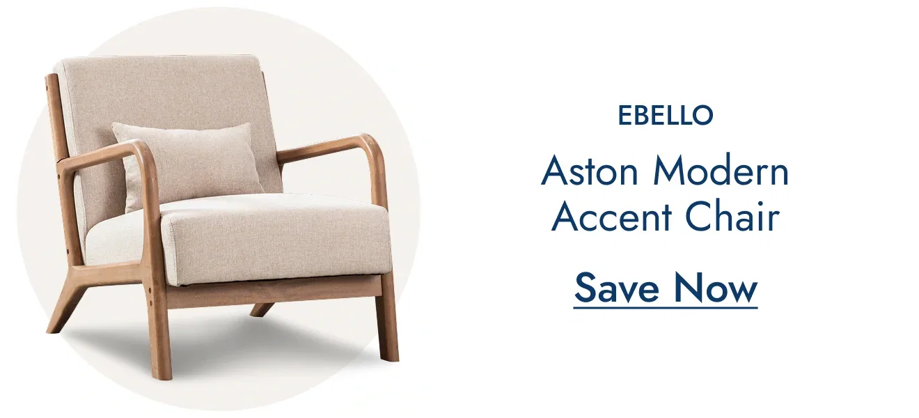 Aston Modern Solid Wood Accent Chair