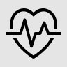 Heart rhythm icon