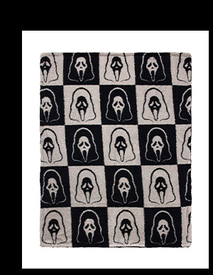 Ghost Face Reversible Fleece Blanket