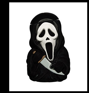 Ghost Face Cookie Jar