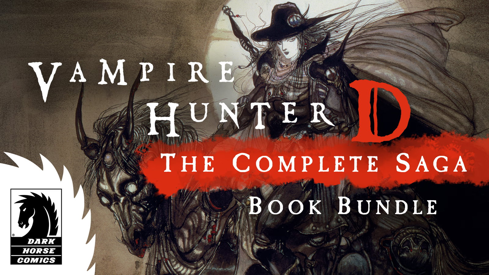 Vampire Hunter D - The Complete Saga Book Bundle
