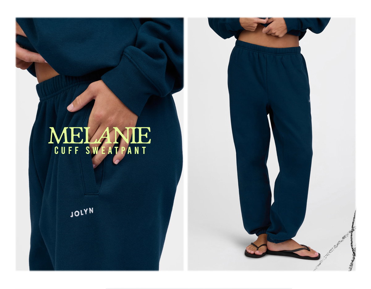 Melanie Cuff Sweatpant