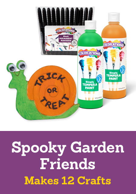 Spooky Garden Friends