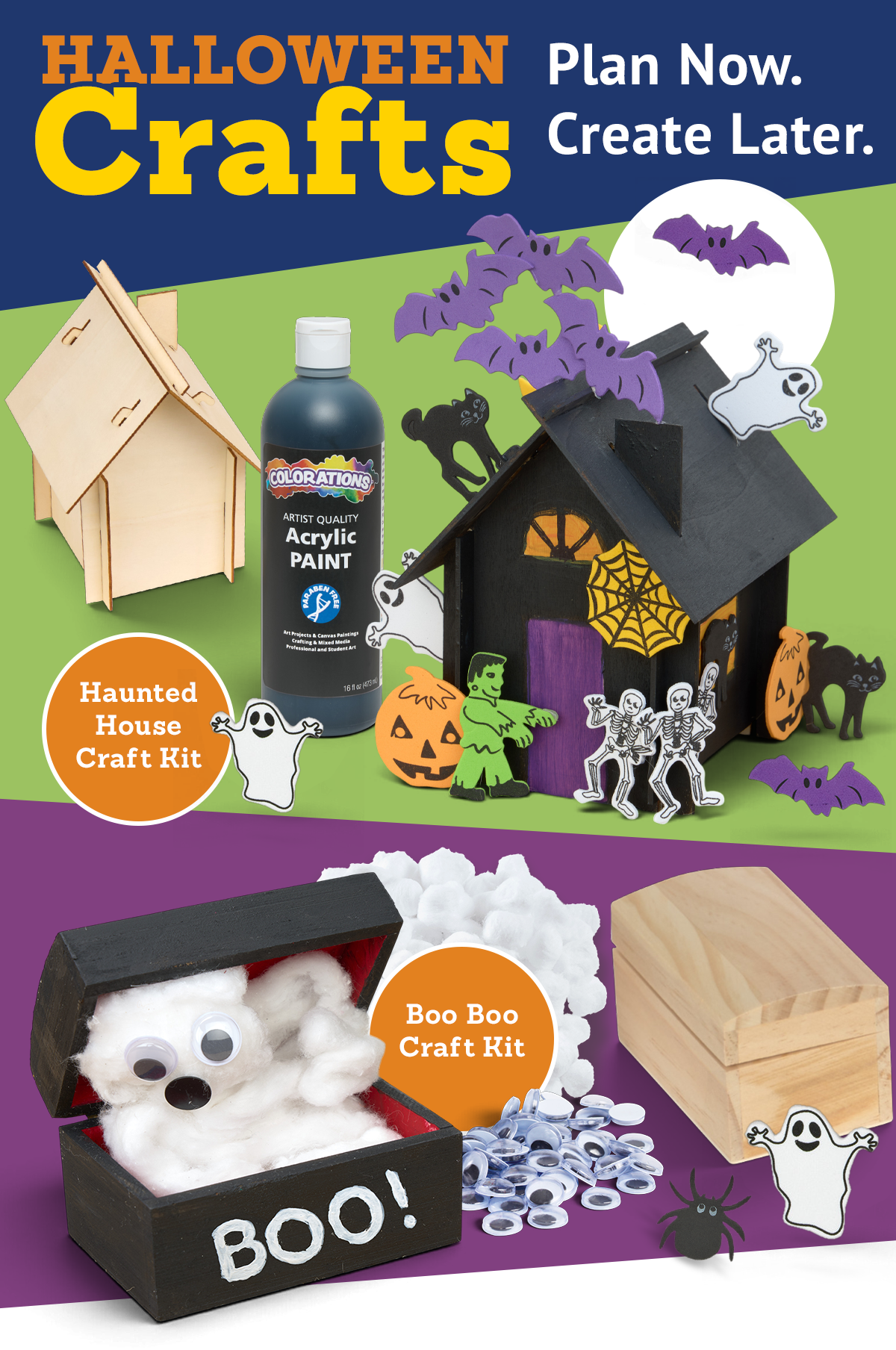 Halloween Crafts - Plan Now. Create Later.