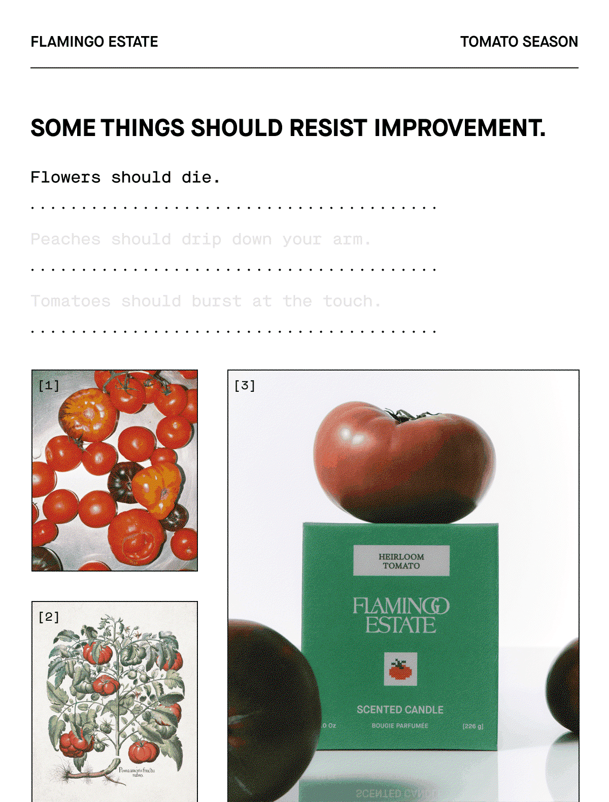 Tomato Candle