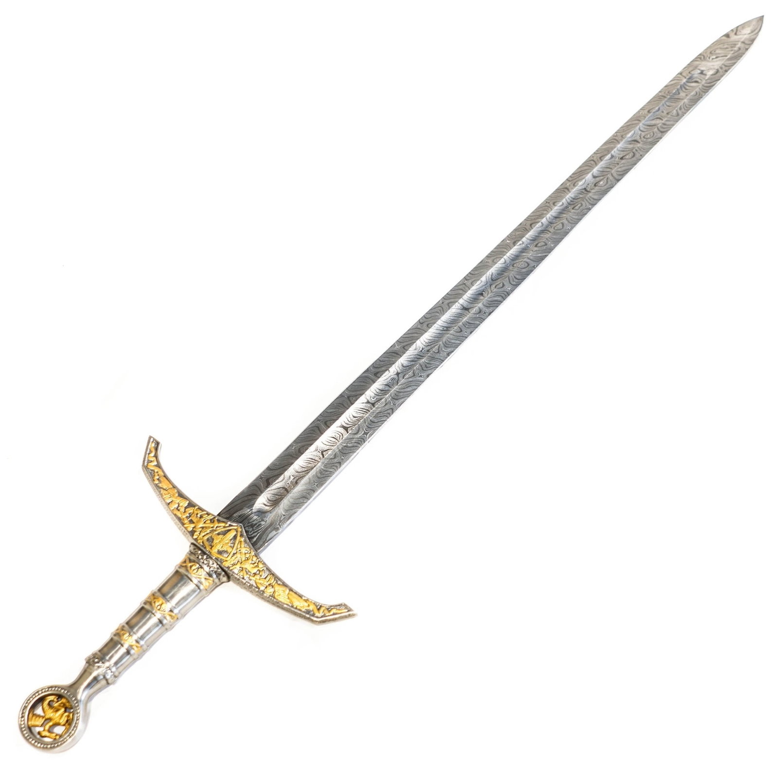 King’s Sword — 42-inch · Damascus steel