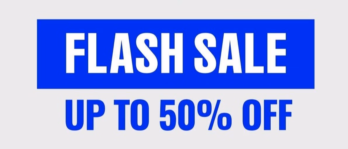 Online Only | 2 Days Only | Free Shipping | FLASH SALE | Up to 50% Off