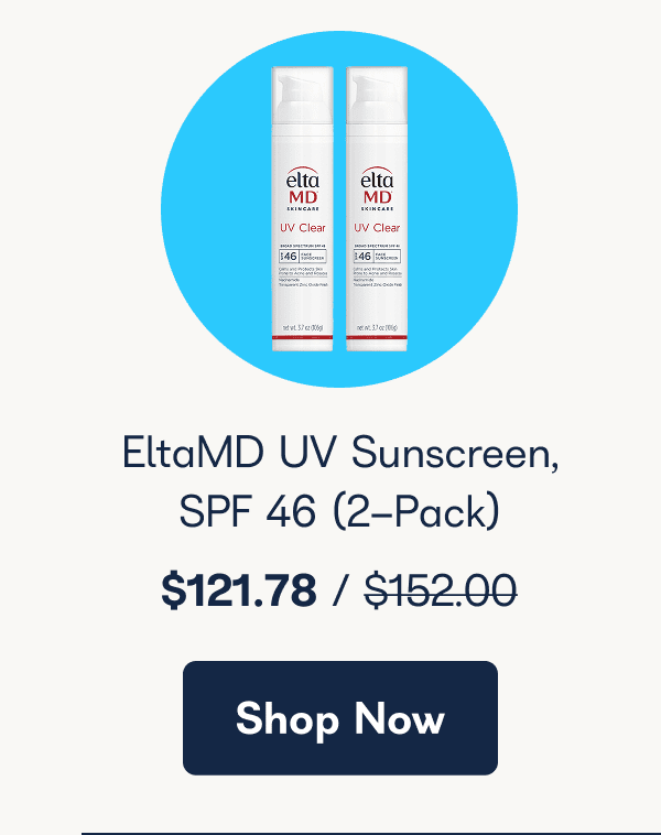 EltaMD UV Sunscreen, SPF 46 (2 Pack) - Shop Now