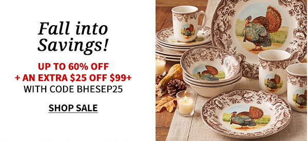 FALL INTO SAVINGS