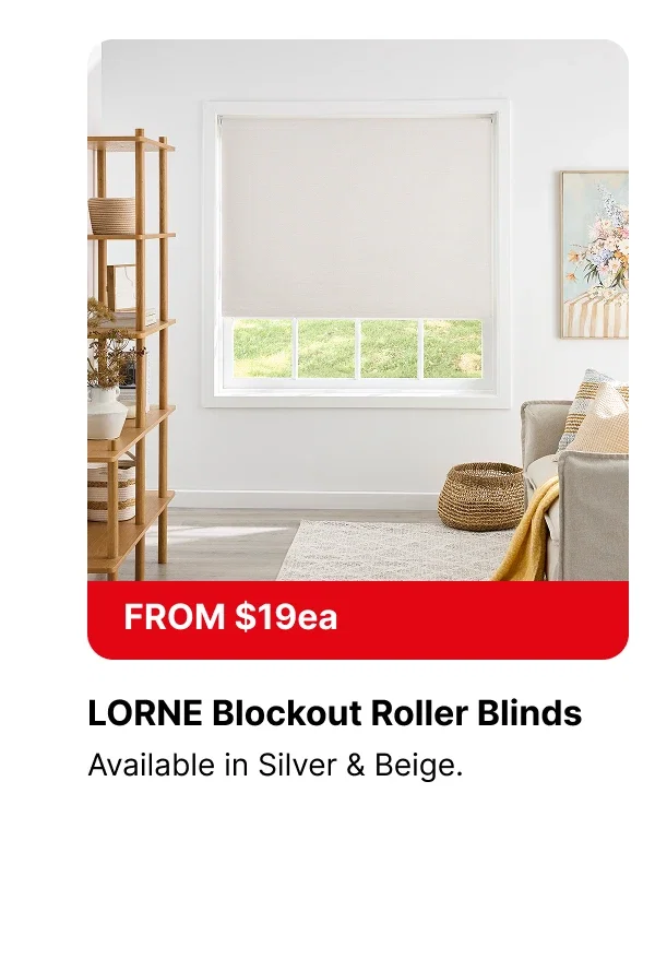 Lorne Blockout roller Blinds