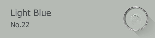 Rectangle banner of Light Blue