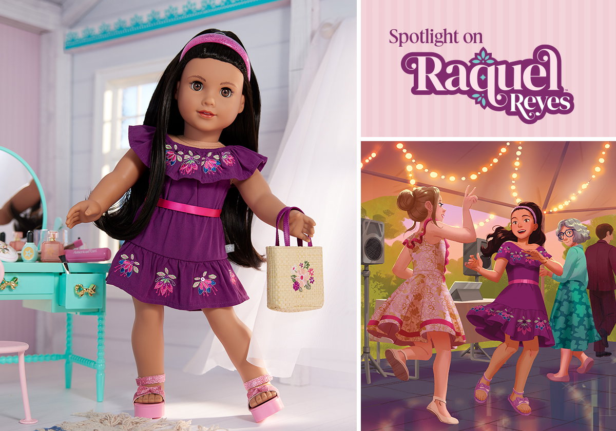 At a big family reunion, Raquel shares her Mexican heritage, including paletas and la música! Explore Raquel’s world