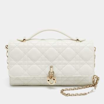 My  Daily White Cannage Leathe