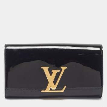 Louise Black Vernis Clutch