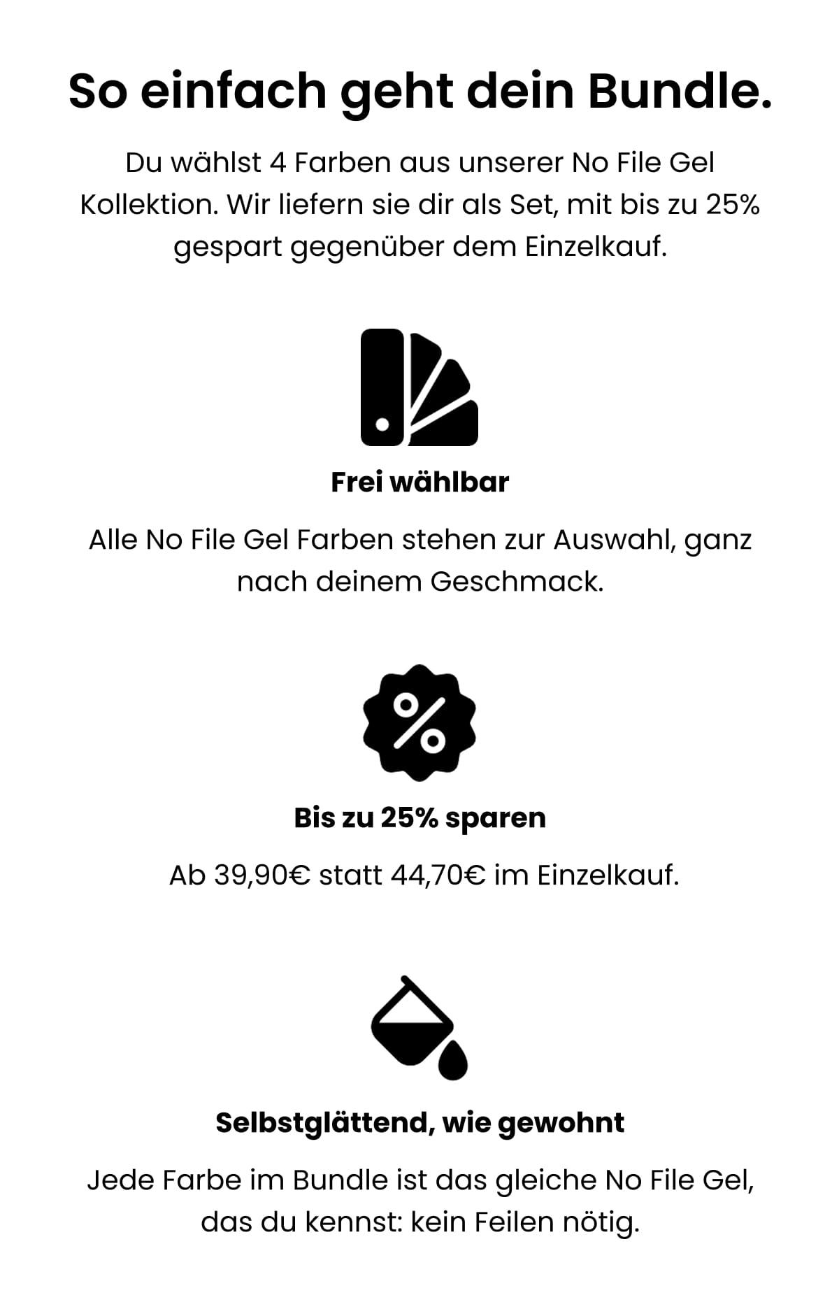 So einfach geht dein Bundle.