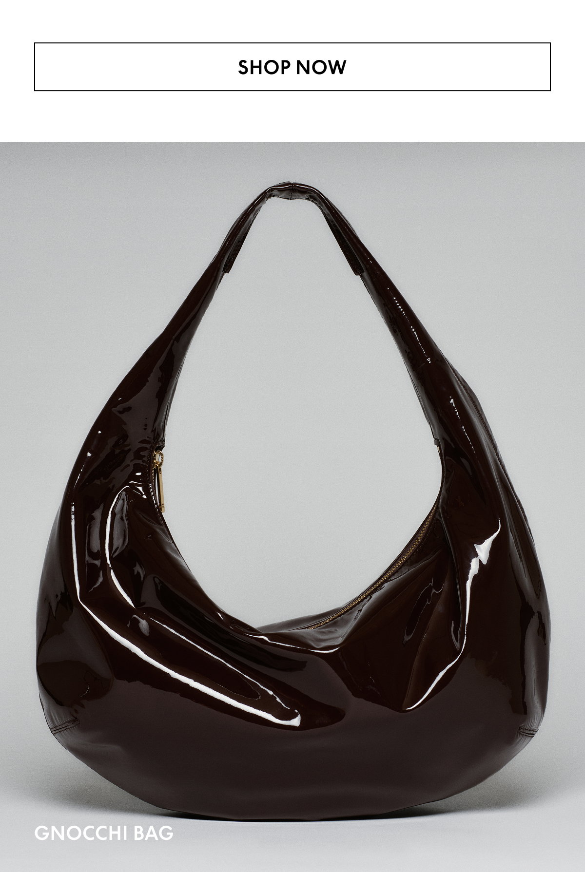 Shop now. Pictured: Gnocchi Bag.