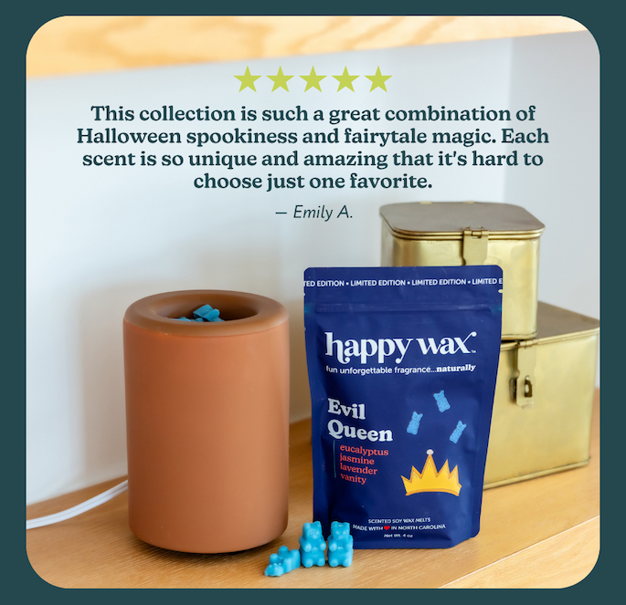 "this collection is such a great combination of halloween spookiness and fairytale magic. each scent is so unique and amazing that it's hard to choose just one favorite. -emily a. 