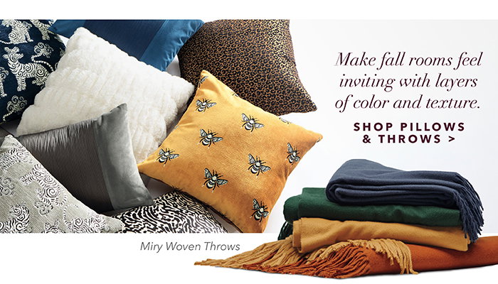 Shop Pillows & Throws >