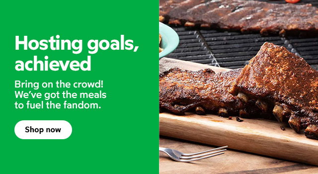 Hosting goals, achieved | Shop now