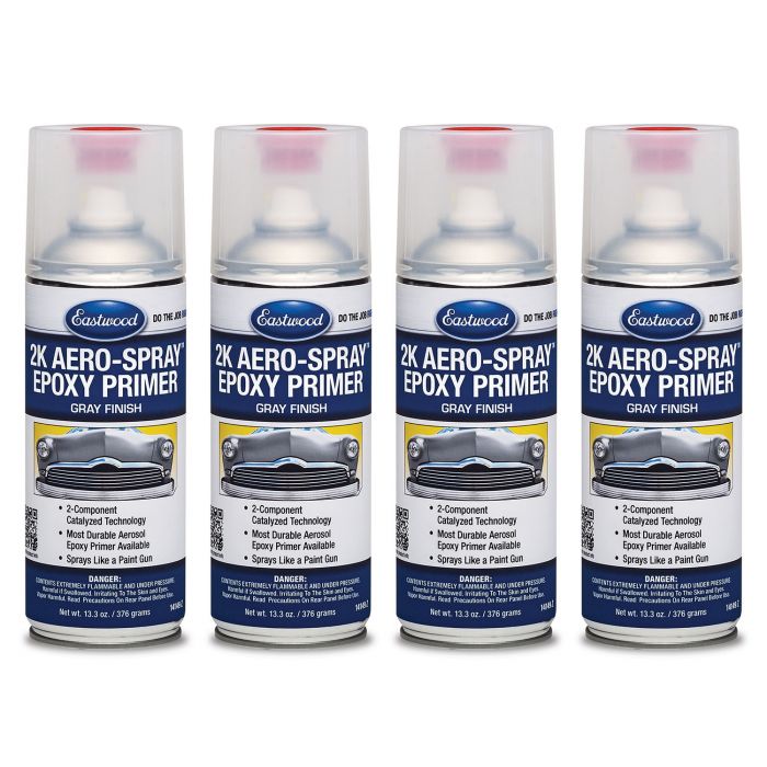 Eastwood 2k AeroSpray Epoxy Primer Gray 4pc