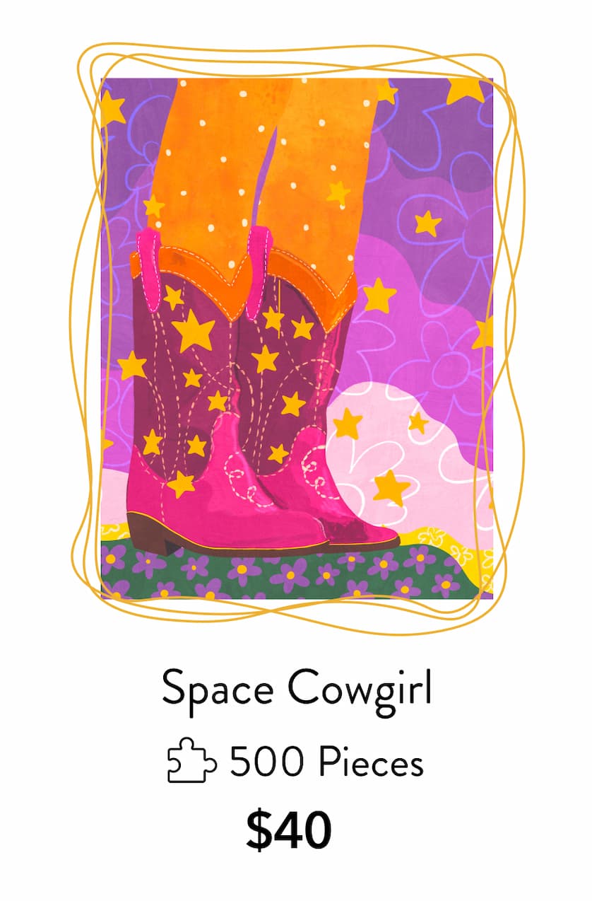Space Cowgirl by Gigi Rosado