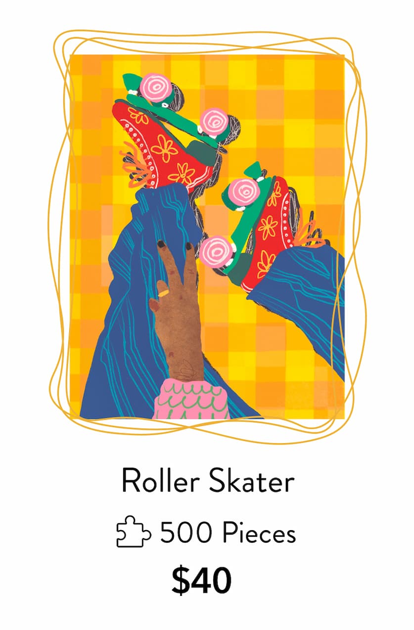 Roller Skater by Gigi Rosado