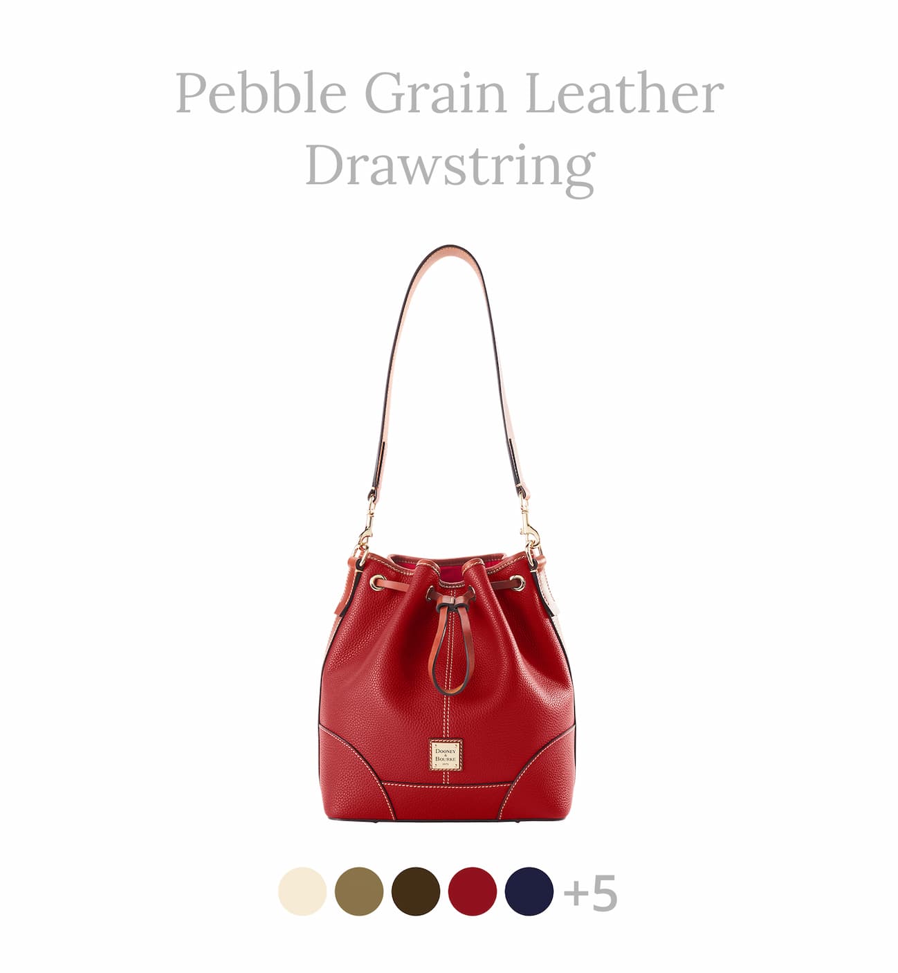 Pebble Grain Drawstring