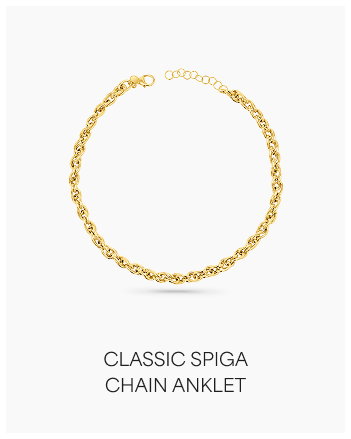 Classic Spiga Chain Anklet