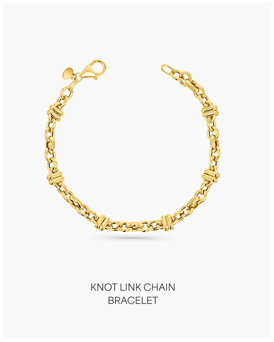Knot Link Chain Bracelet