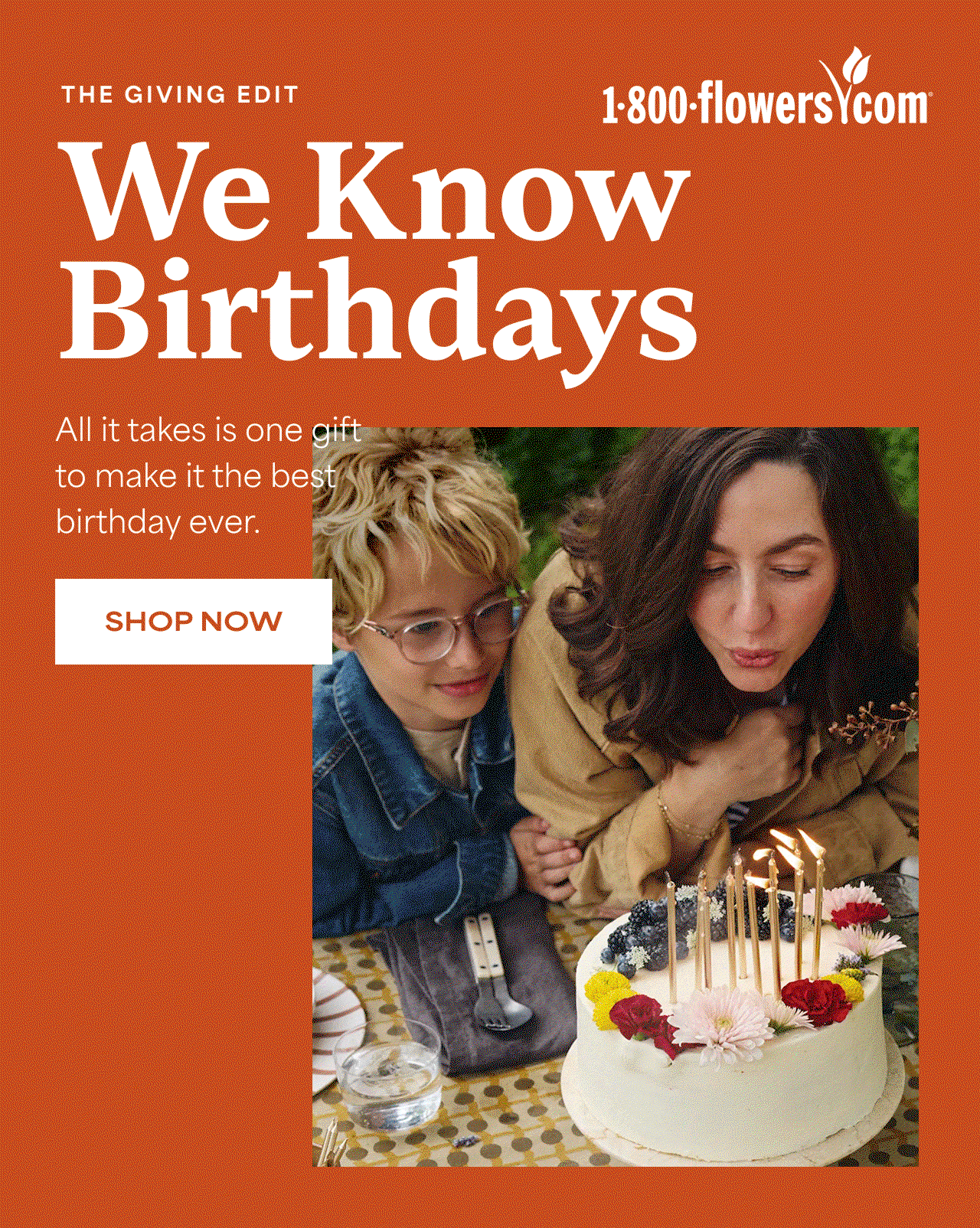 The Giving Edit | We Know Birthdays | All it takes is one gift to make it the best birthday ever. 