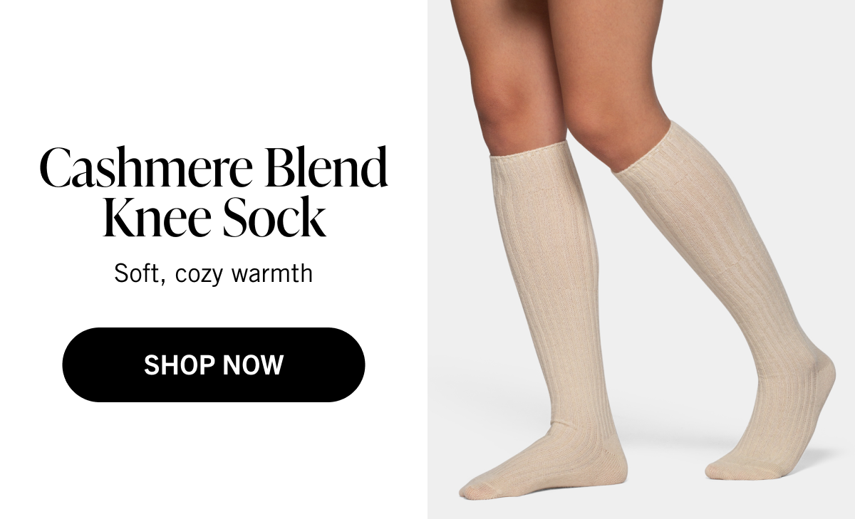 Cashmere Blend Knee Socks