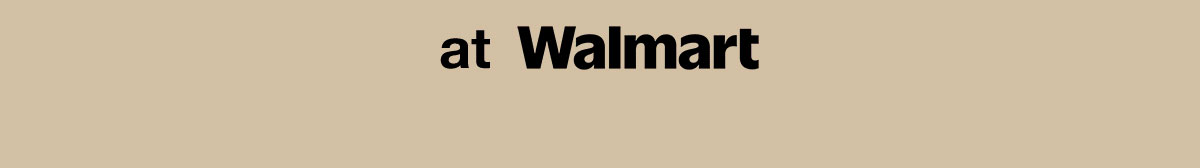 At Walmart