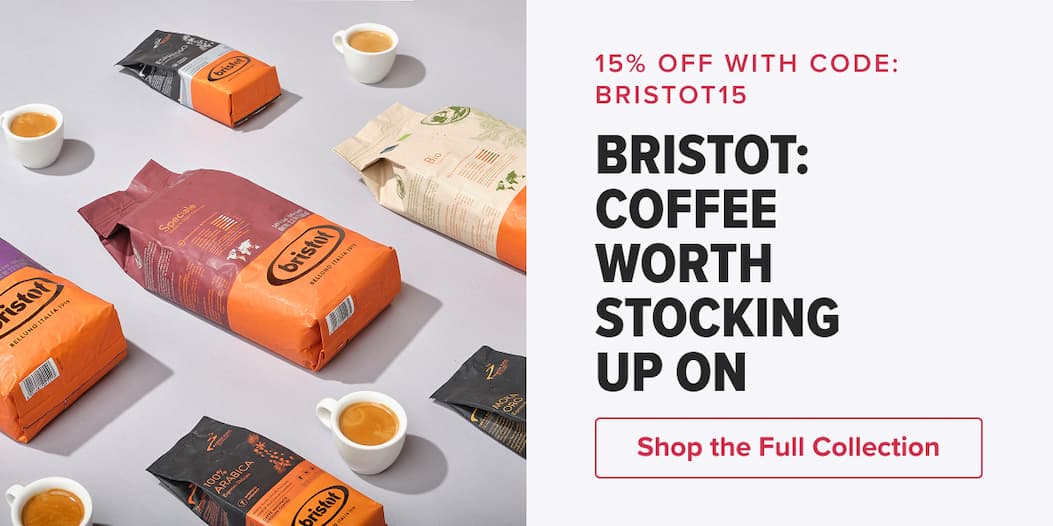 15% OFF WITH CODE: BRISTOT15 BRISOT: COFFEE WORTH STOCKING UP ON  CTA: Shop the Full Bristot Collection