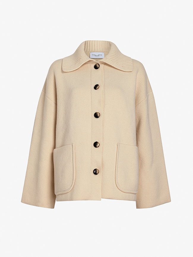 Nelly Jacket in Melange Merino