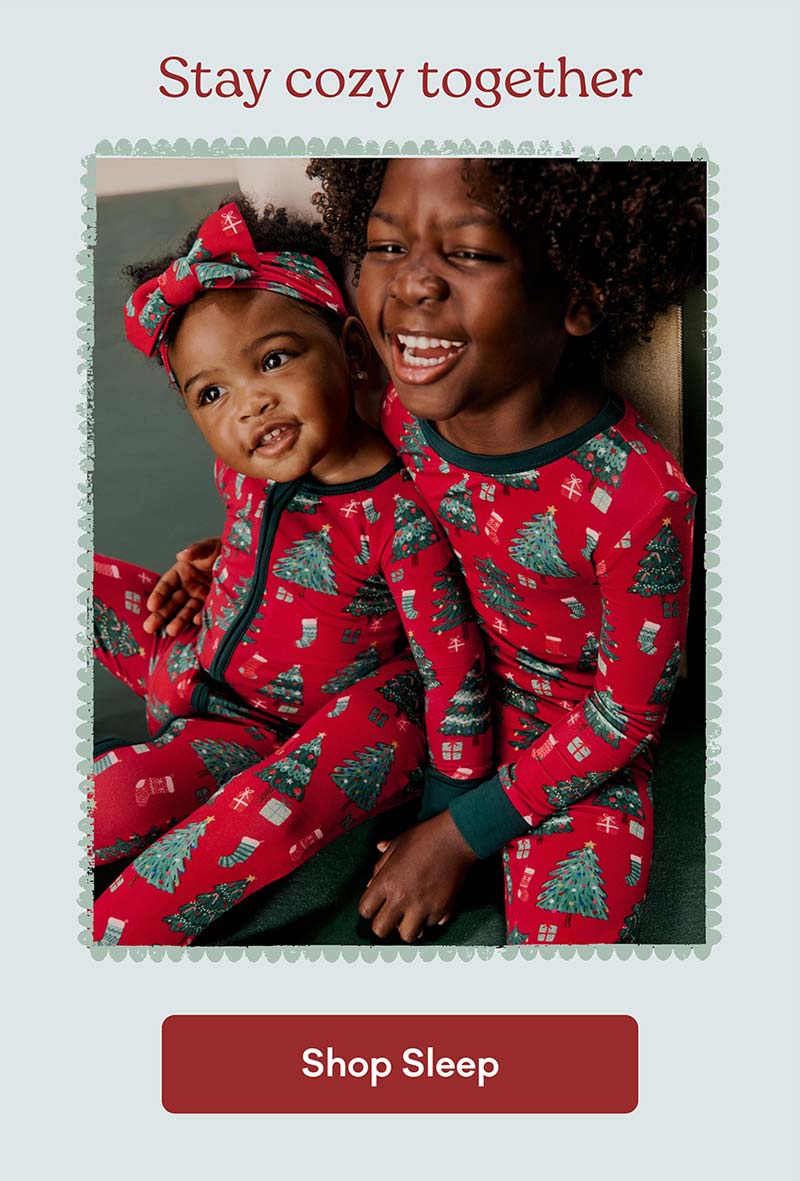 Stay cozy together | Shop Sleep