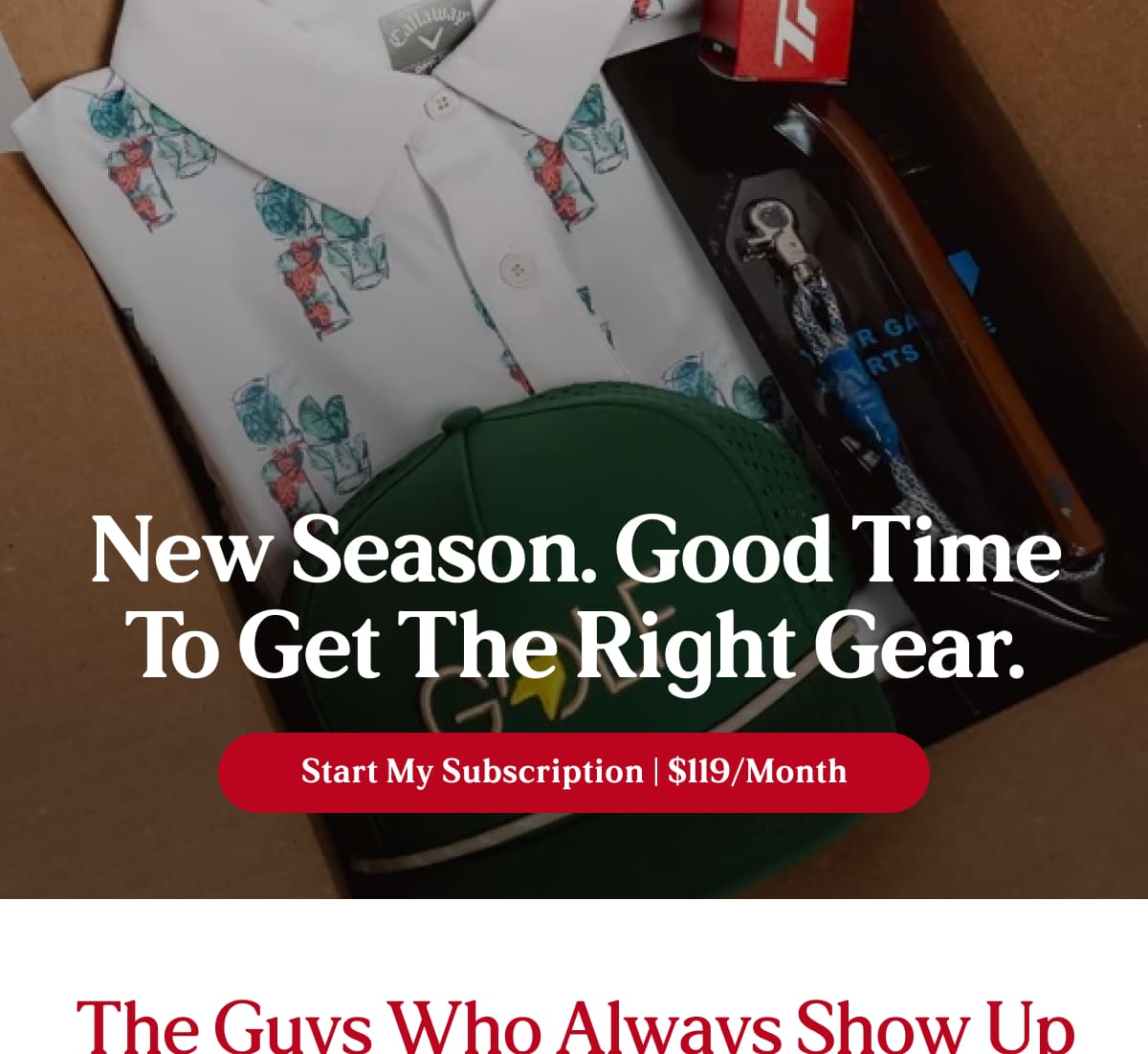 New season. Good time to get the right gear.