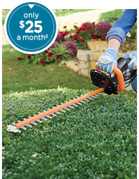 Scotts 20V Cordless Hedge Trimmer, Battery and Battery Charger